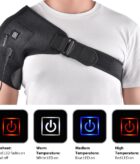 [THERAPY] Heat Therapy Hot Adjustable Shoulder Heating Pad For Frozen Shoulder Bursitis Tendinitis Shoulder Brace Tool