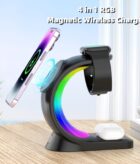 [SMART] 3 In 1 Magnetic Wireless Charger for Airpods Pro & Smart Phone & SmartWatch