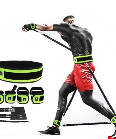 leg squat boxing combat training resistance bands fitness combat fighting resistance force agility workout exercise equipment